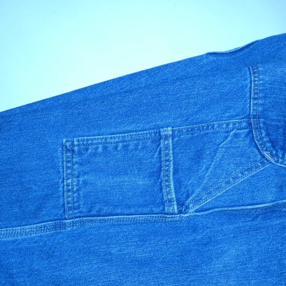 Dickies Relaxed Fit Heavyweight Carpenter Jeans - Stonewashed Indigo Blue - Picture 11 of 11